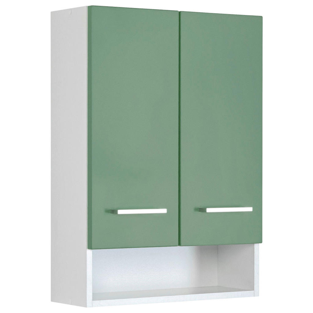 Held ZÁVĚSNÁ SKŘÍŇKA, zelená, bílá, 50/71/20 cm