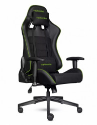 Herní židle diego - černá, zelená