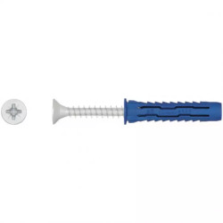 Hmoždinka univerzální uzlovací 4ALL 5 mm - nylon s vrutem; 3,5 x 30 mm; (100 ks/bal.)