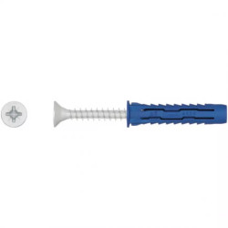Hmoždinka univerzální uzlovací 4ALL 6 mm - nylon s vrutem; 4,5 x 40 mm; (100 ks/bal.)