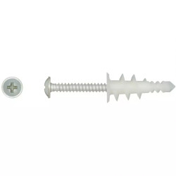 Hmoždinka závrtná DRA-01 do sádrokartonu - nylon + vrut; 3,9 x 32 mm; (100 ks/bal.)