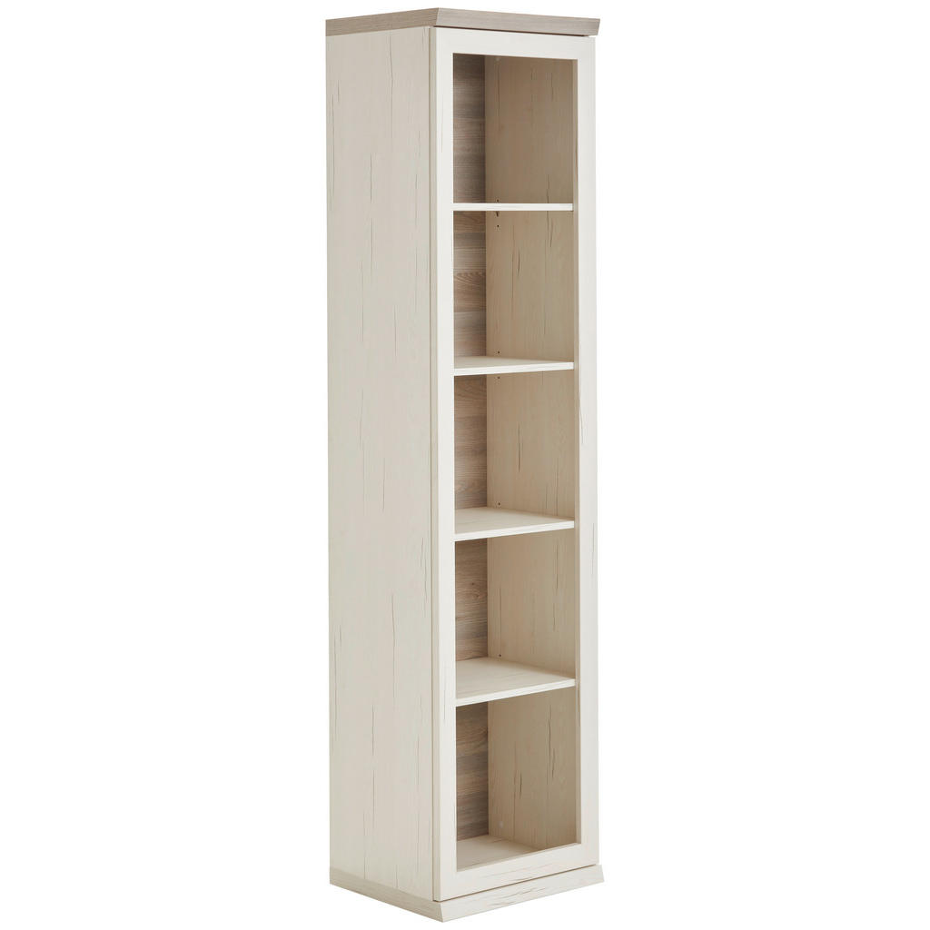 Hom`in REGÁL NA DOKUMENTY, šedá, bílá, 50,6/209,2/43 cm