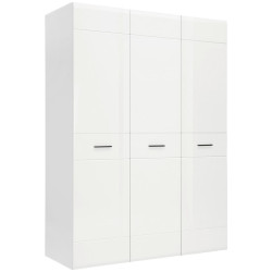 Hom`in ŠATNÍ SKŘÍŇ S OTOČNÝMI DVEŘMI, bílá, 150/206,2/59,6 cm