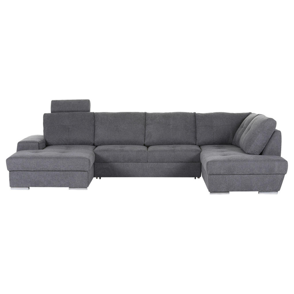 Hom`in SEDACÍ SOUPRAVA, textil, tmavě šedá