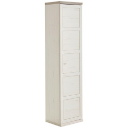 Hom`in SKŘÍŇ NA ŠANONY, šedá, bílá, 50,6/209,2/43 cm