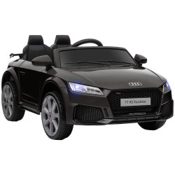 HOMCOM DĚTSKÉ elektrické auto 12 V s dálkovým ovládáním 2,4 GHz, hudbou, černé