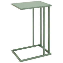 home24 ODKLÁDACÍ STOLEK, zelená