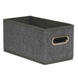 Homeware KOŠ DO REGÁLU, šedá