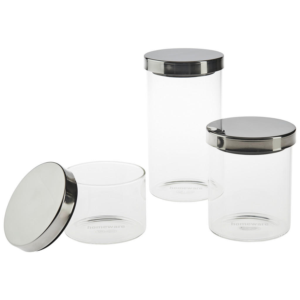 Homeware Profession. SADA DÓZ NA POTRAVINY 3dílné