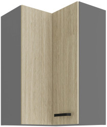 Horní rohová skříňka Scandi 60x60 GN-90 2F (90°)