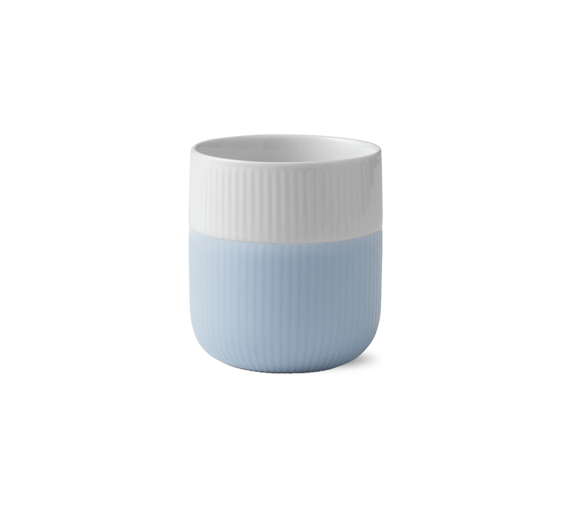 Hrnek Dove Blue Fluted Contrast, 33 cl - Royal Copenhagen