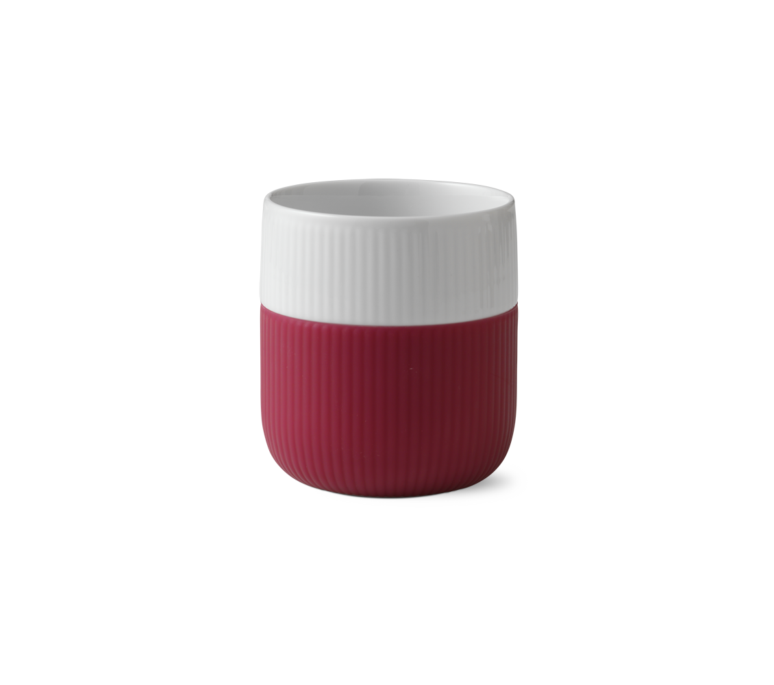 Hrnek Raspberry Fluted Contrast, 33 cl - Royal Copenhagen