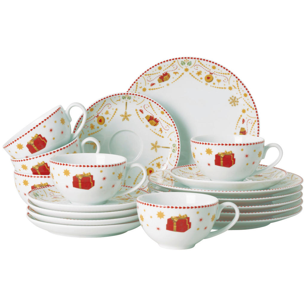 Hutschenreuther SADA NA KÁVU, 18dílné, porcelán