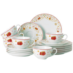 Hutschenreuther SADA NA KÁVU, 18dílné, porcelán