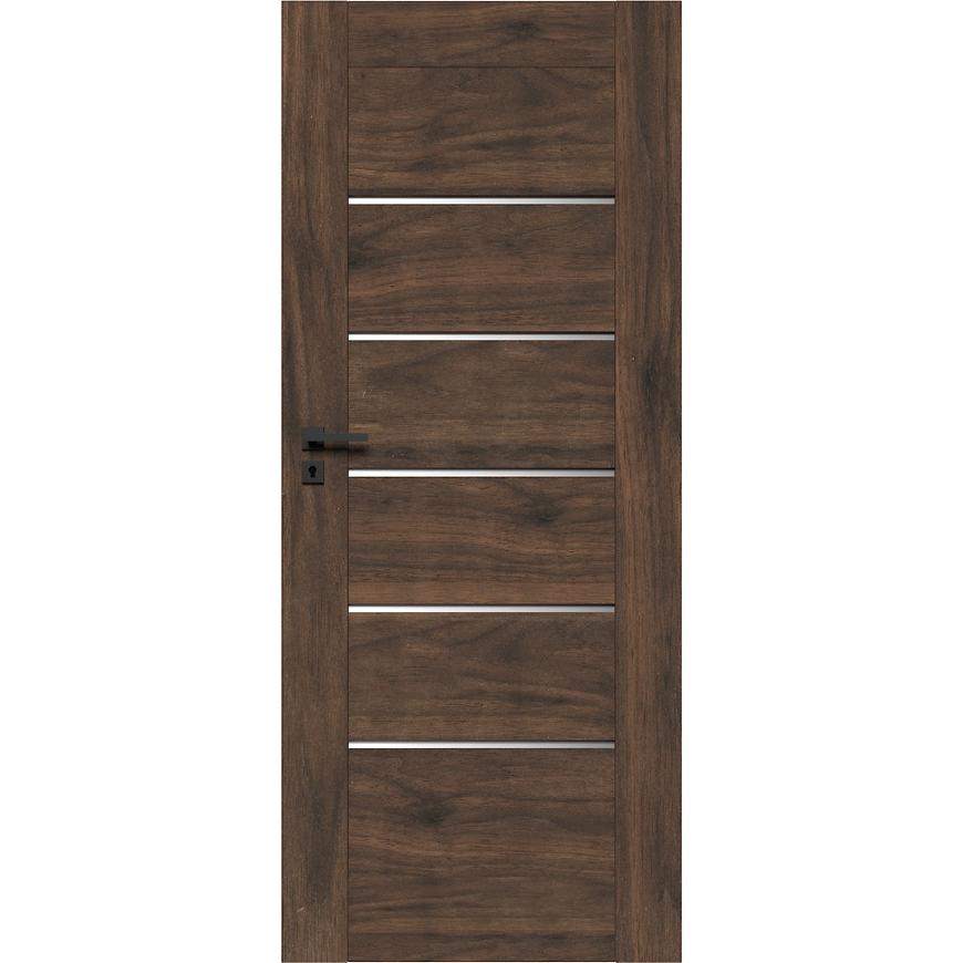 Interiérové dveře Negra 5*5 90P tmavý colum 363