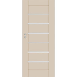 Interiérové dveře Prestige PU 02 80L béžový kašmír