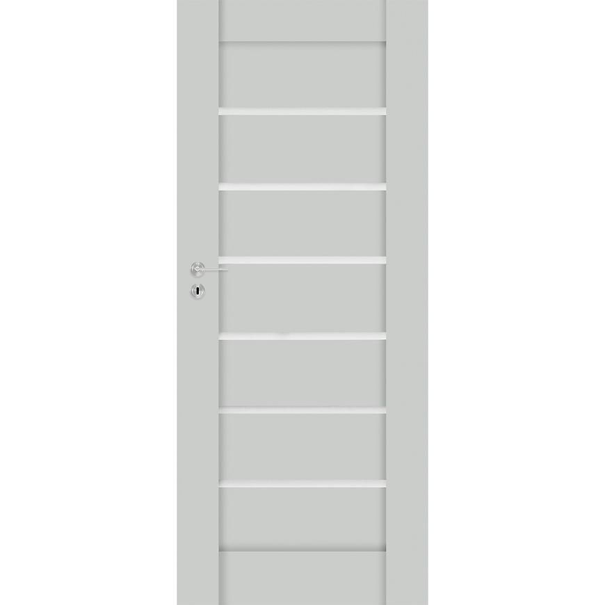 Interiérové dveře Prestige PU 02 80L šedá uni
