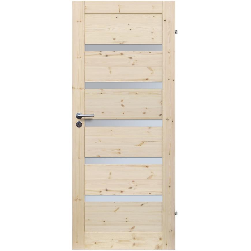 Interiérové dveře Wezuwiusz 5S 80P sukaté nelakované