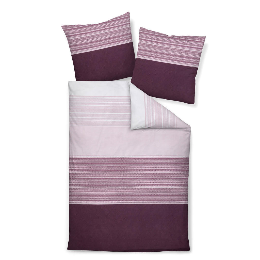 Janine POVLEČENÍ, makosatén, bobulová, 140/200 cm