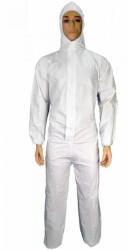Jednodílný ochranný overal s kapucí MICRO 5/6 XXXL