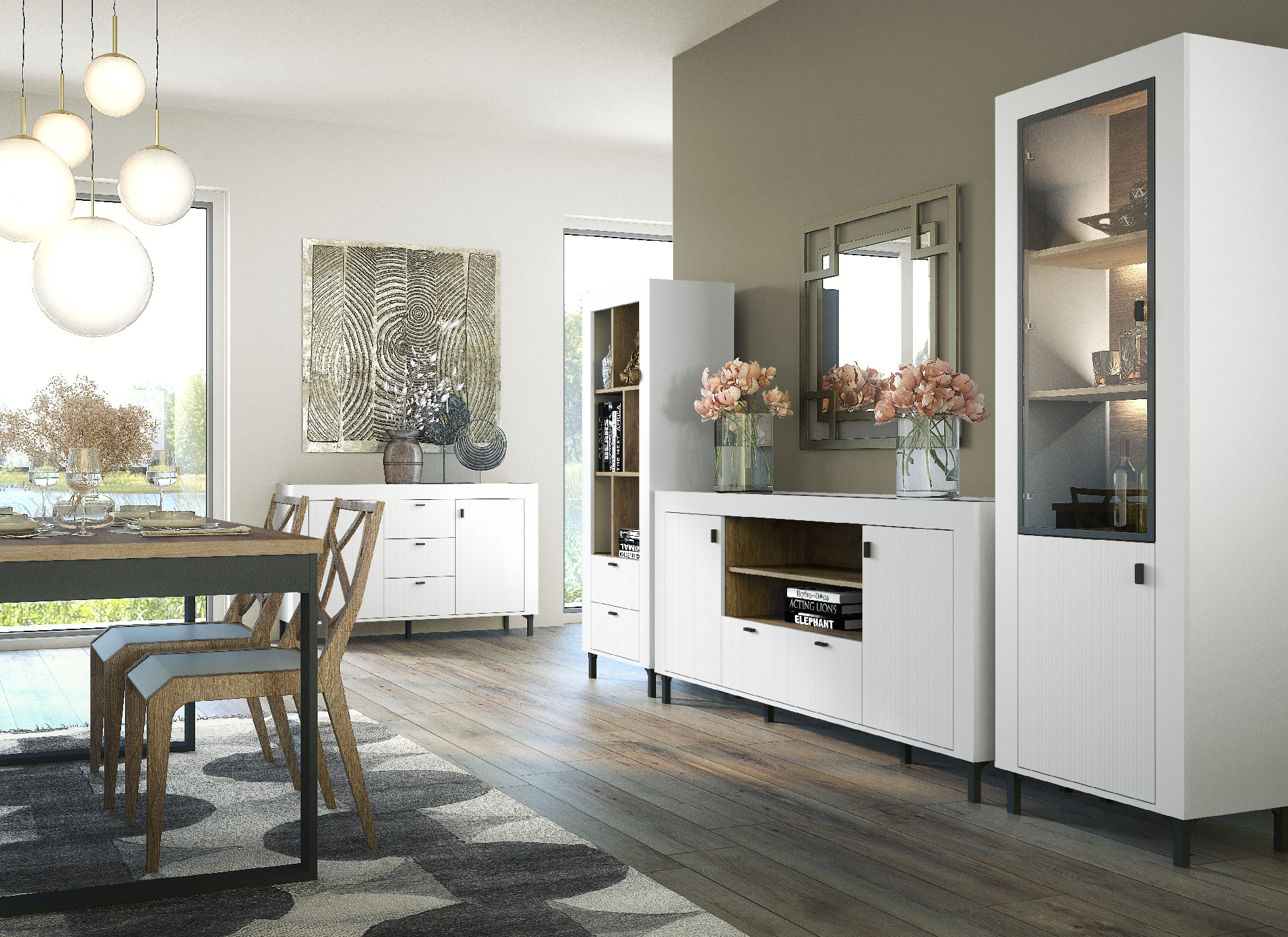 Jídelna Mossa - Bílá