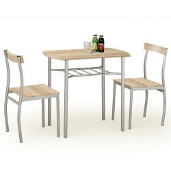 Jídelní set Lance 1+2 82x50 dub sonoma