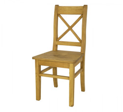 Jídelní židle z masivu sil 26 selská - k01 světlá borovice