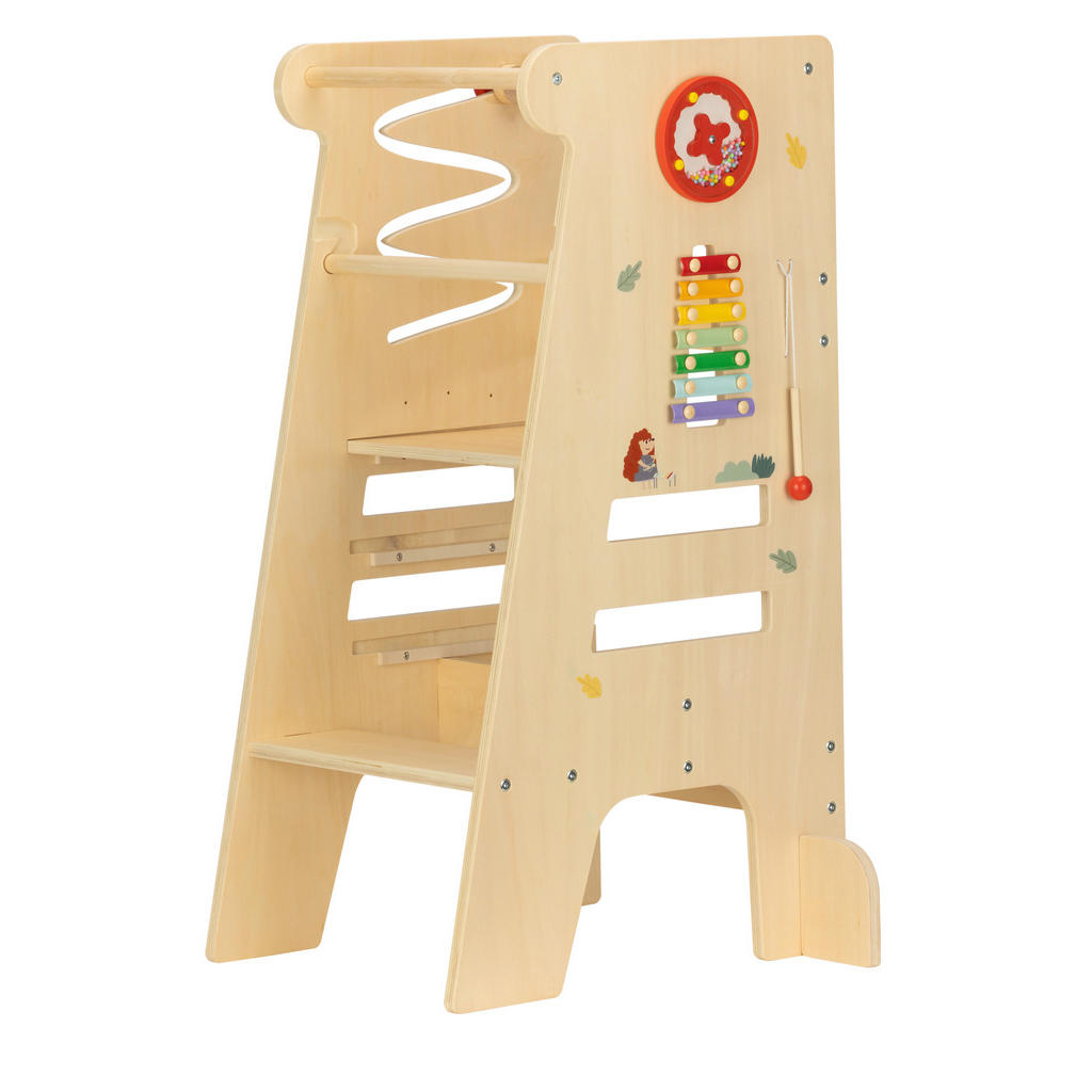 Jimmylee UČÍCÍ VĚŽ vícebarevná, přírodní barvy,