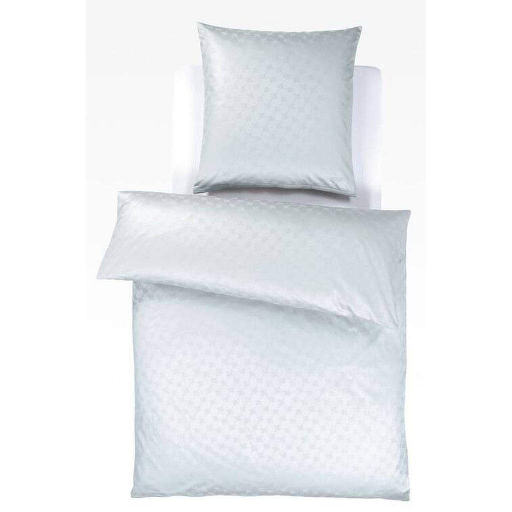 Joop! POVLEČENÍ, žakár, makosatén, světle šedá, barvy stříbra, 155/220 cm