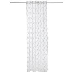 Joop! ZÁVĚS S OČKY, průhledné, 140/250 cm