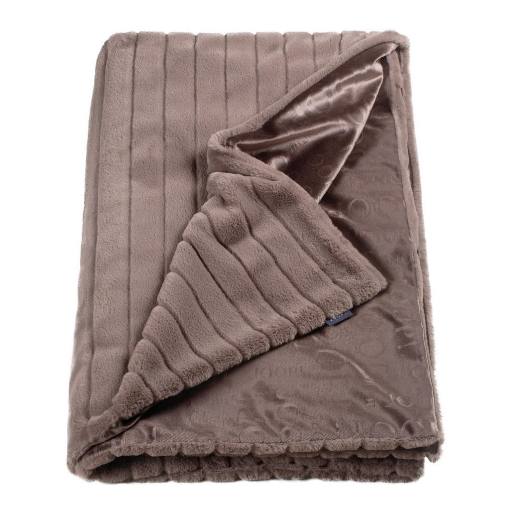 Joop! KOŽEŠINOVÁ DEKA, polyester, 130/170 cm