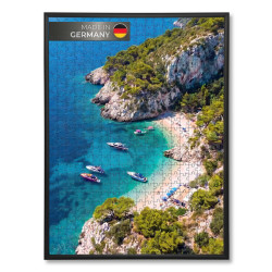 K-Möbel RÁM NA PUZZLE 48/64 cm hliníkový černý