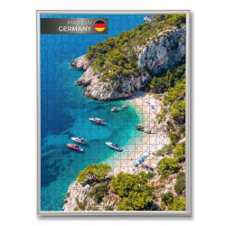 K-Möbel RÁM NA PUZZLE 60/80 cm hliník stříbrný