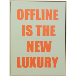 Kare-Design OBRAZ, text, 60/80/4 cm