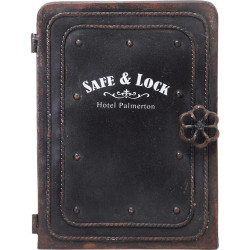 Kare-Design SKŘÍŇKA NA KLÍČE, černá, bílá, tmavě hnědá