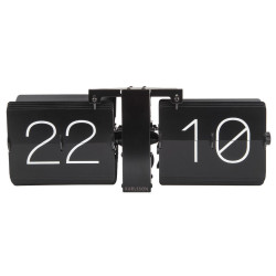 Karlsson NÁSTĚNNÉ HODINY černá, bílá 36/14/9 cm