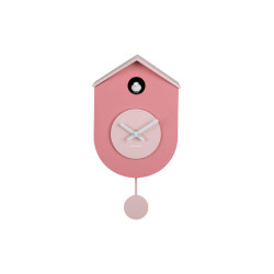 Karlsson NÁSTĚNNÉ HODINY pink