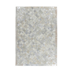 Kayoom KOBEREC TKANÝ NA PLOCHO, 80/150 cm šedá, barvy stříbra