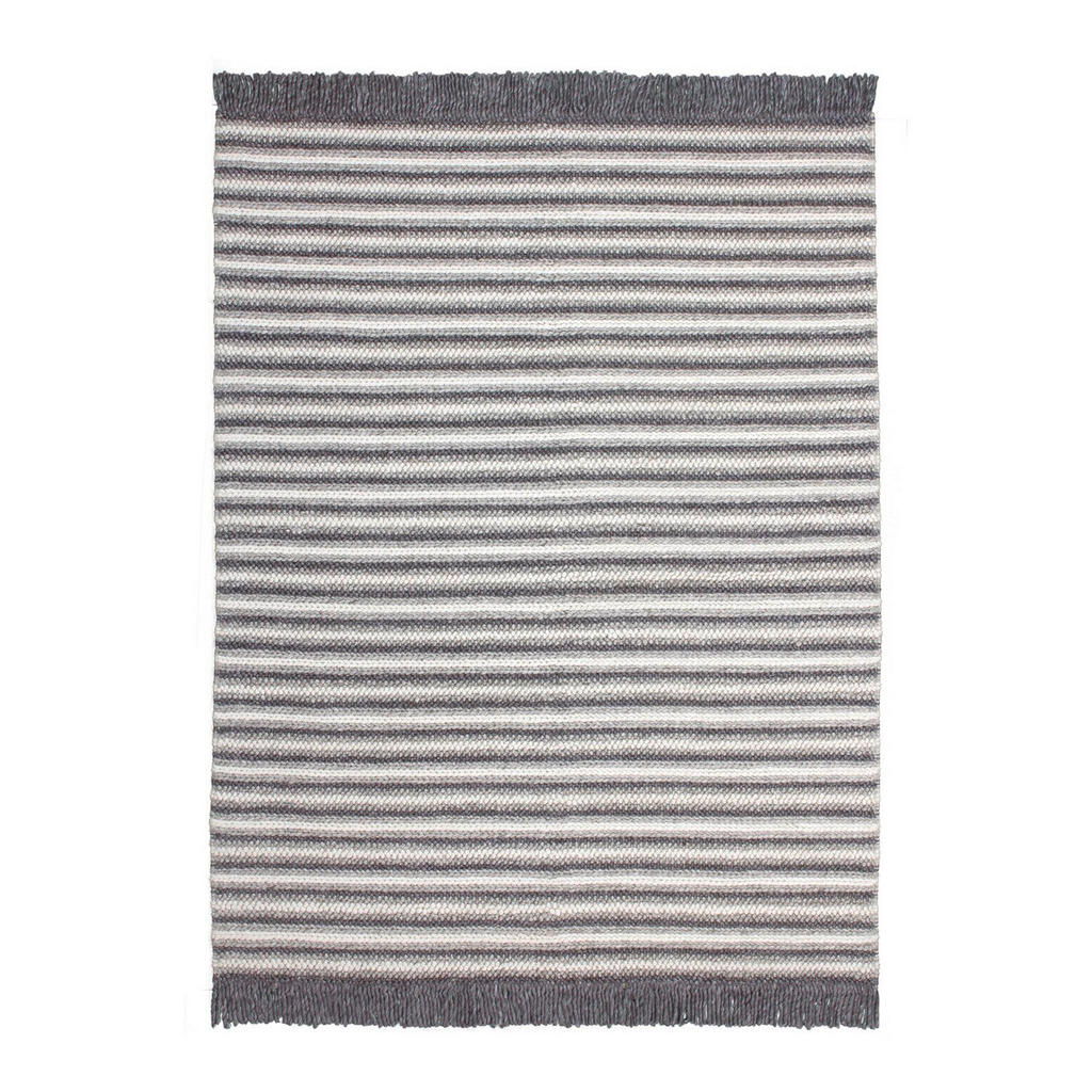 Kayoom TKANÝ KOBEREC, 120/170 cm antracitová, přírodní barvy