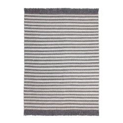 Kayoom TKANÝ KOBEREC, 120/170 cm antracitová, přírodní barvy