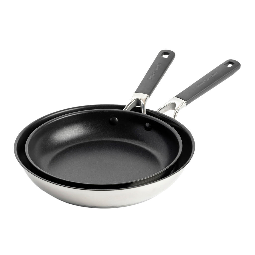 KitchenAid SADA PÁNVÍ vrstva z keramiky 2dílné 24cm//28cm cm