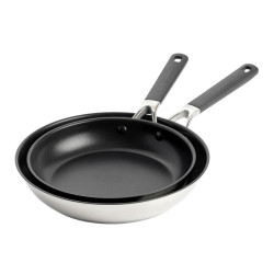 KitchenAid SADA PÁNVÍ vrstva z keramiky 2dílné 24cm//28cm cm