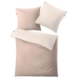 Kleine Wolke OBOUSTRANNÉ POVLEČENÍ, makosatén, béžová, 135/200 cm