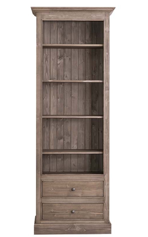 Knihovna valan 455 - hnědá