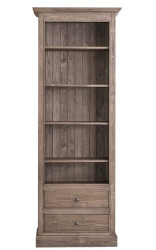 Knihovna valan 455 - hnědá