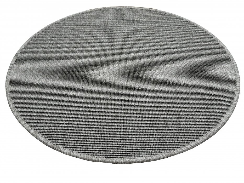 Koberec nature kulatý - šedá - výběr rozměrů