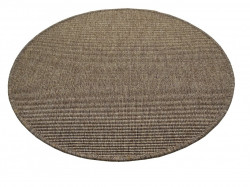 Koberec nature kulatý - tmavě béžová - výběr rozměrů