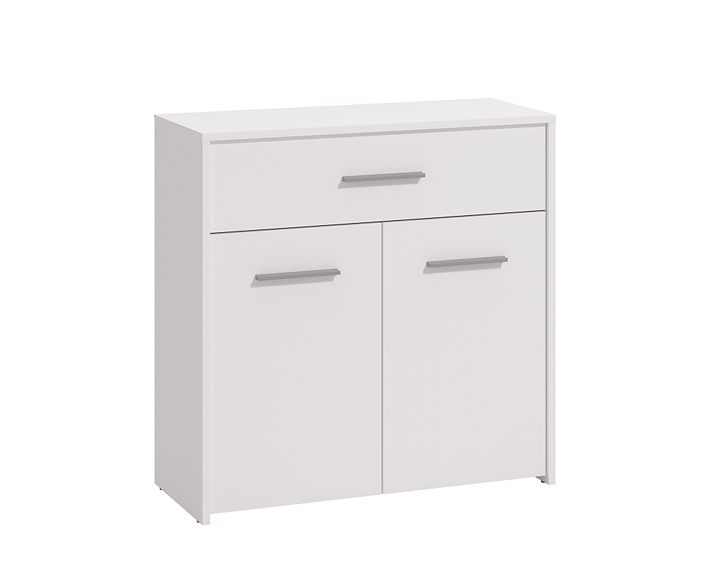 Komoda 2d+1z joel - bílá