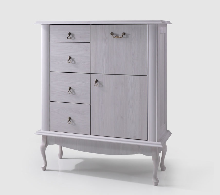 Komoda Diana DA11 Barva korpusu: Borovice - sněžná