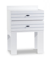 Komoda dundee - bílá